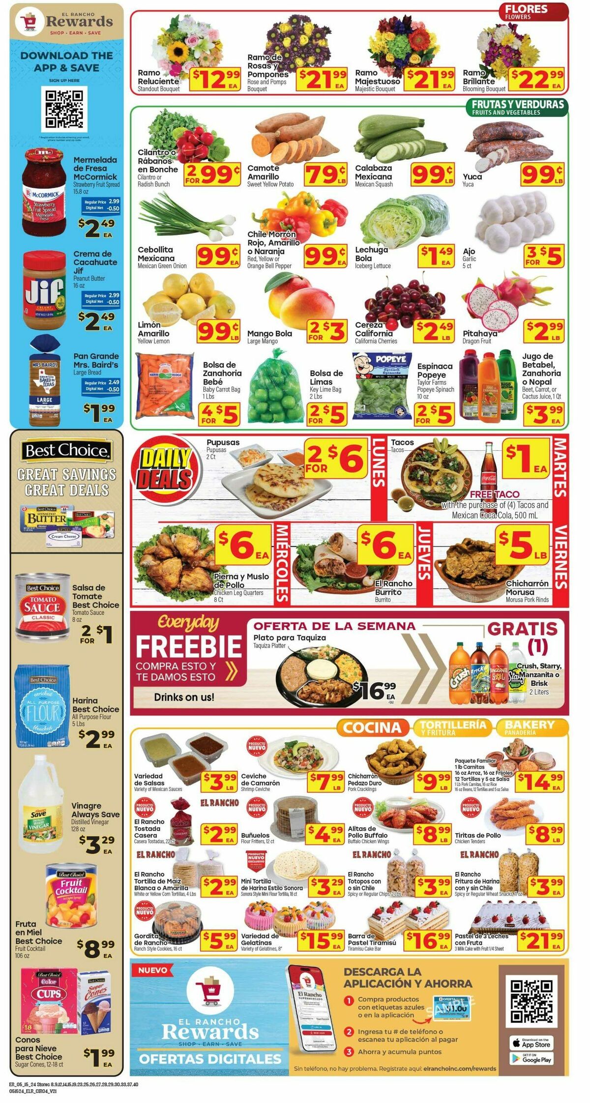 El Rancho Weekly Ad from May 15