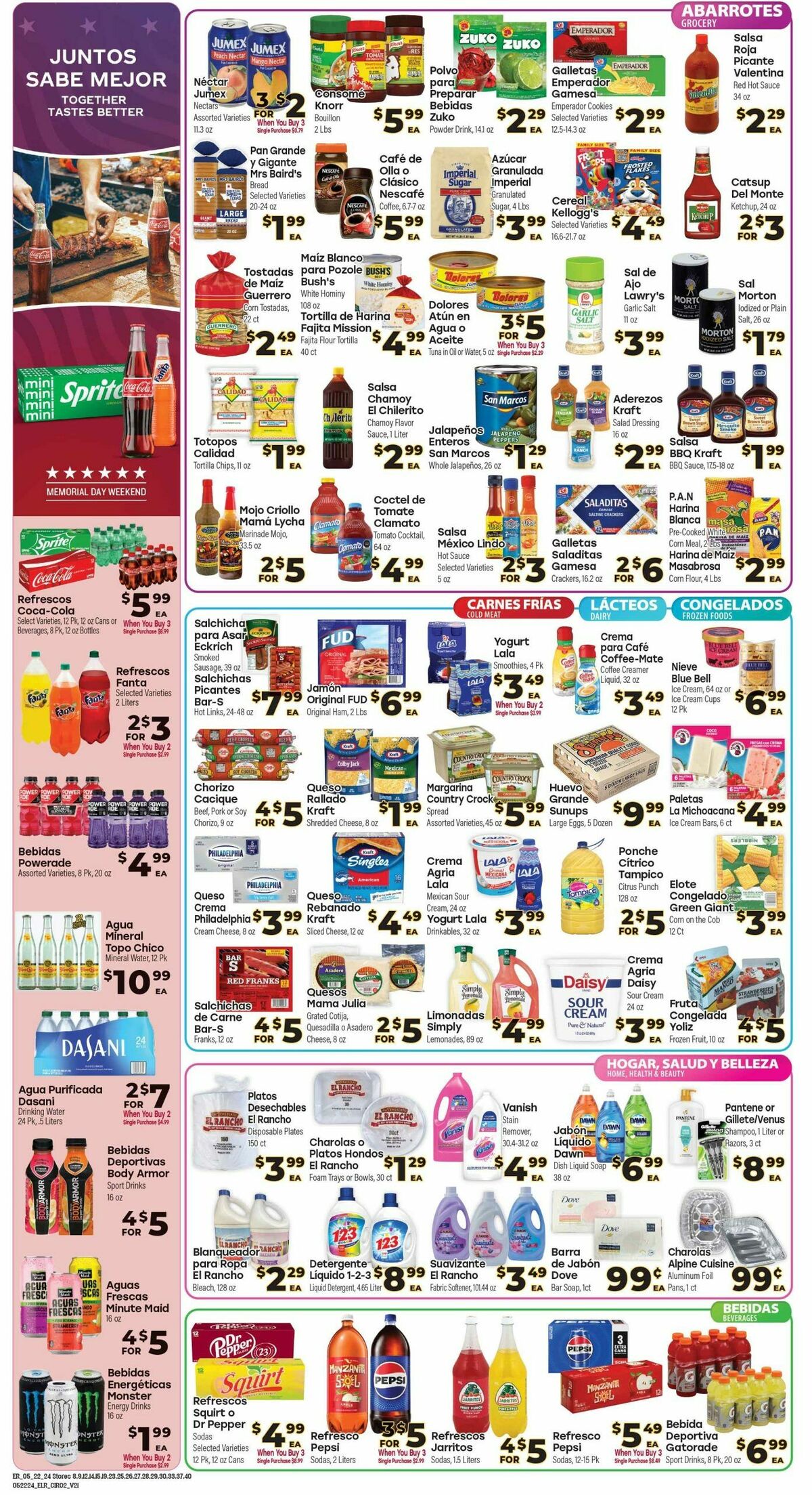 El Rancho Weekly Ad from May 22