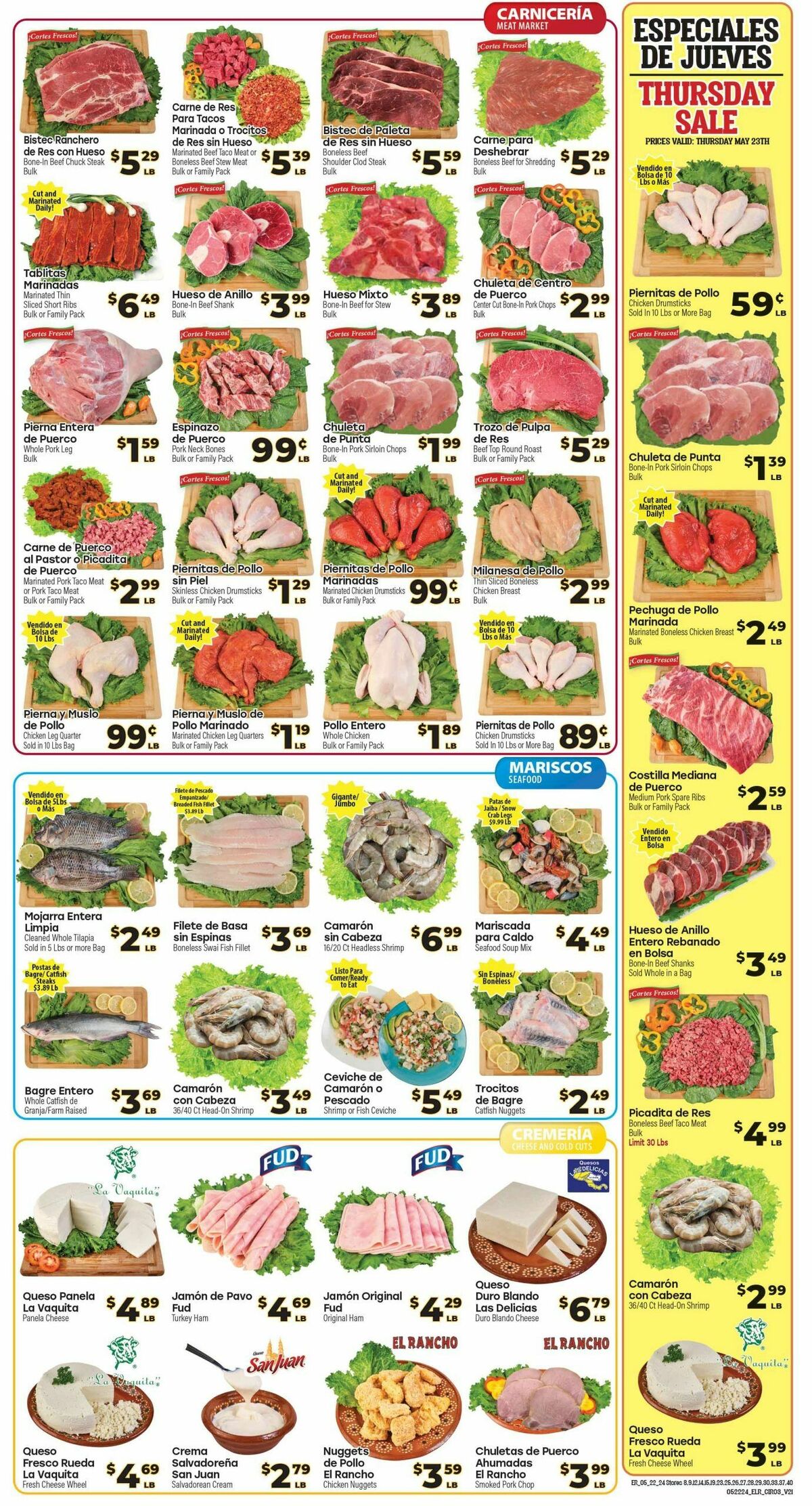 El Rancho Weekly Ad from May 22