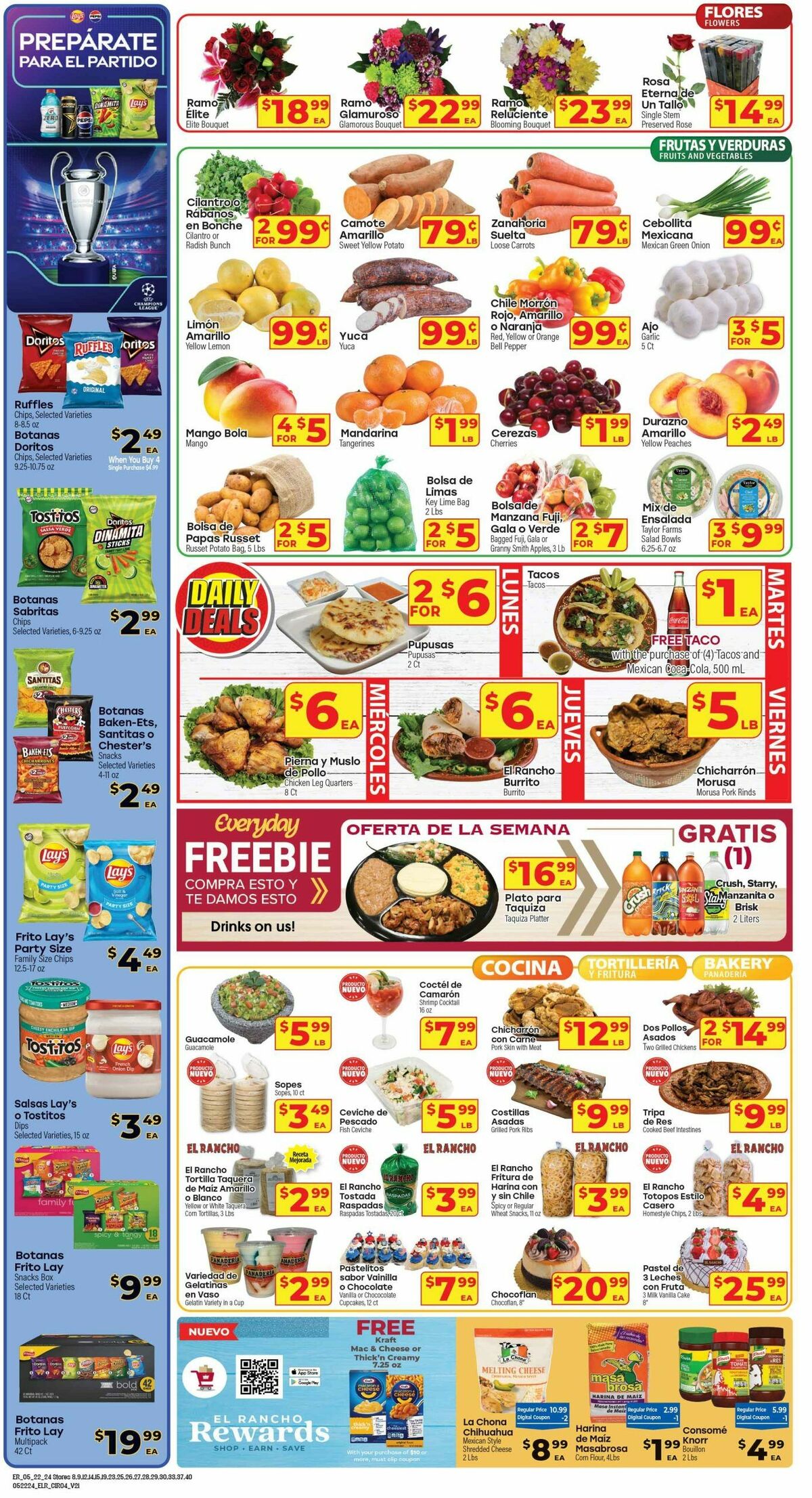 El Rancho Weekly Ad from May 22