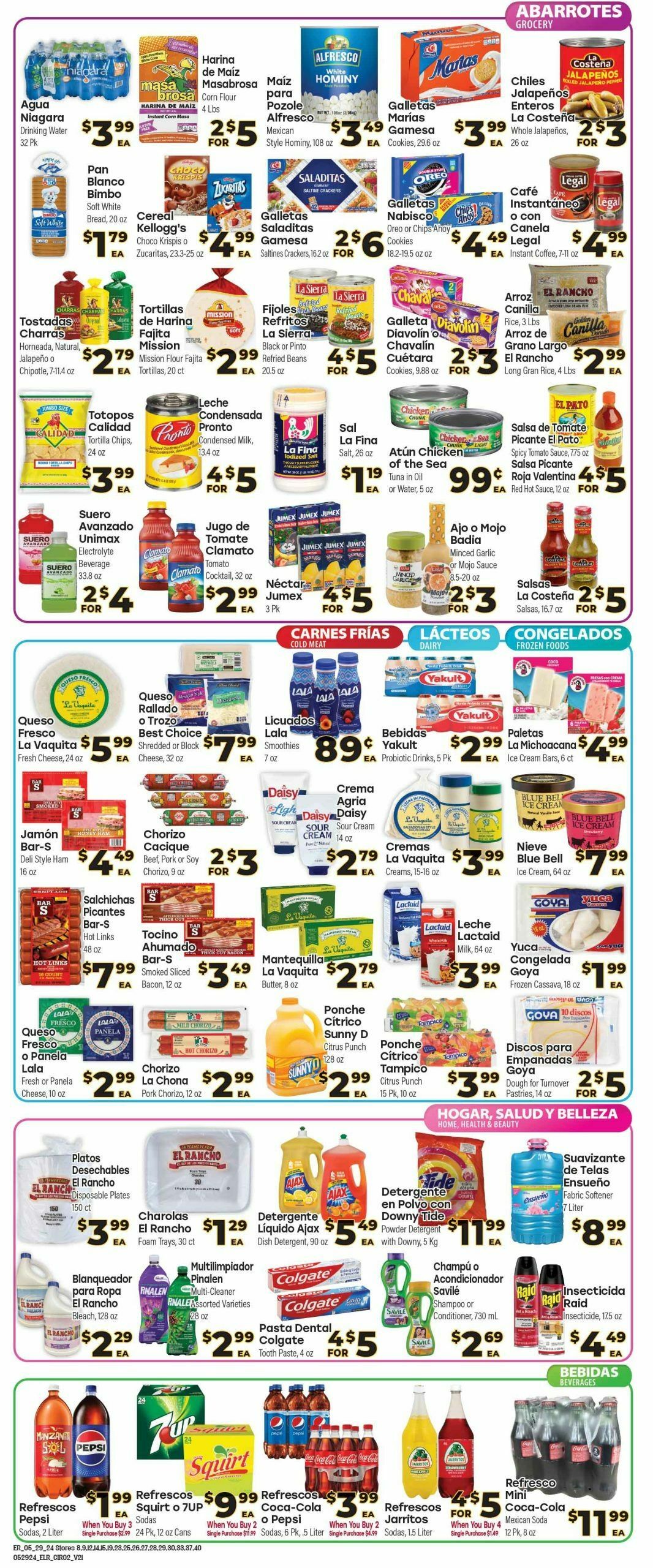 El Rancho Weekly Ad from May 29