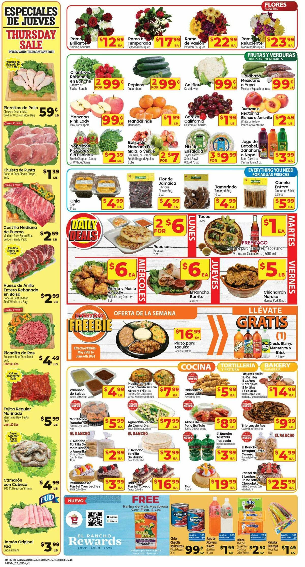 El Rancho Weekly Ad from May 29