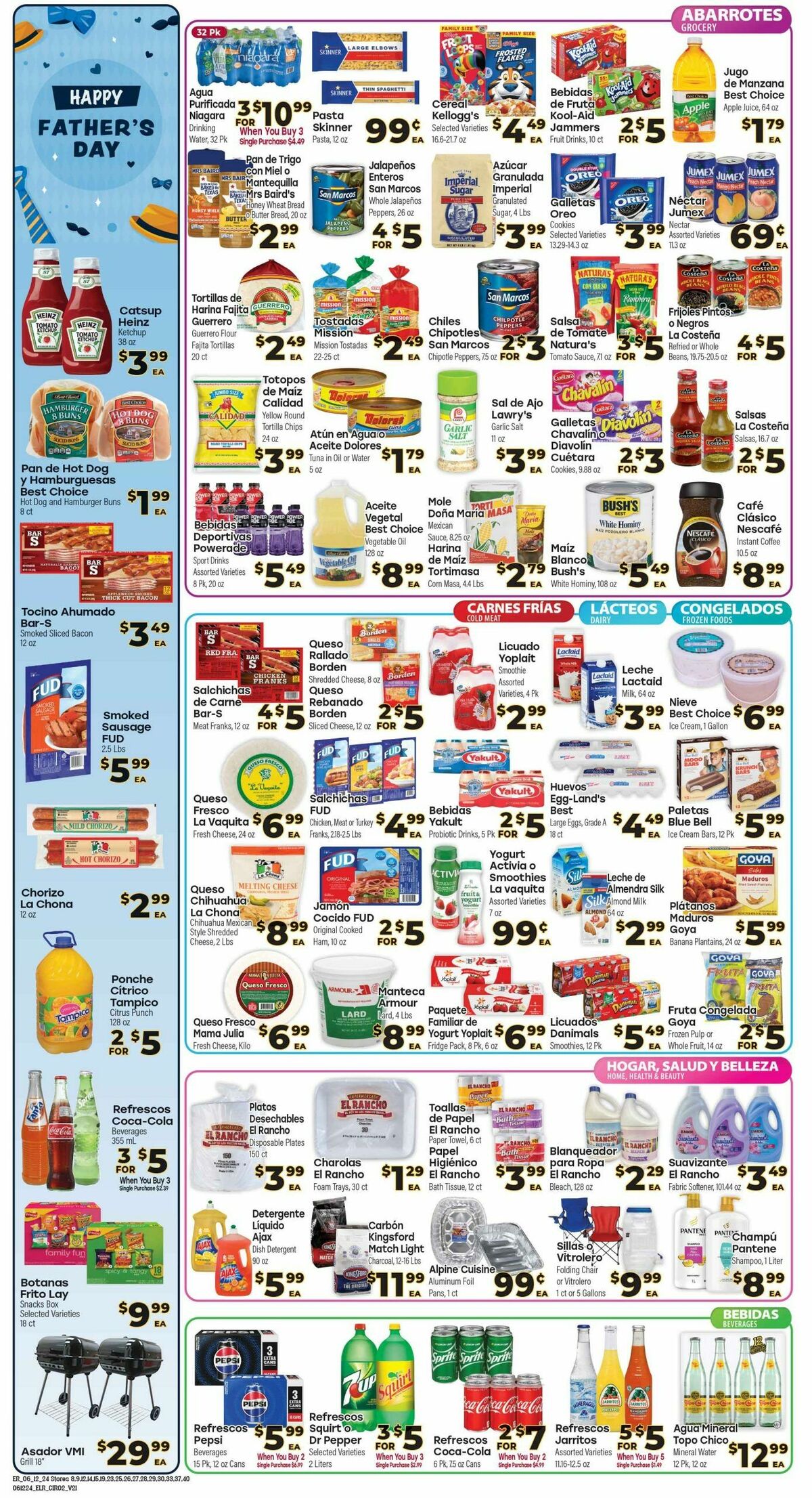 El Rancho Weekly Ad from June 12