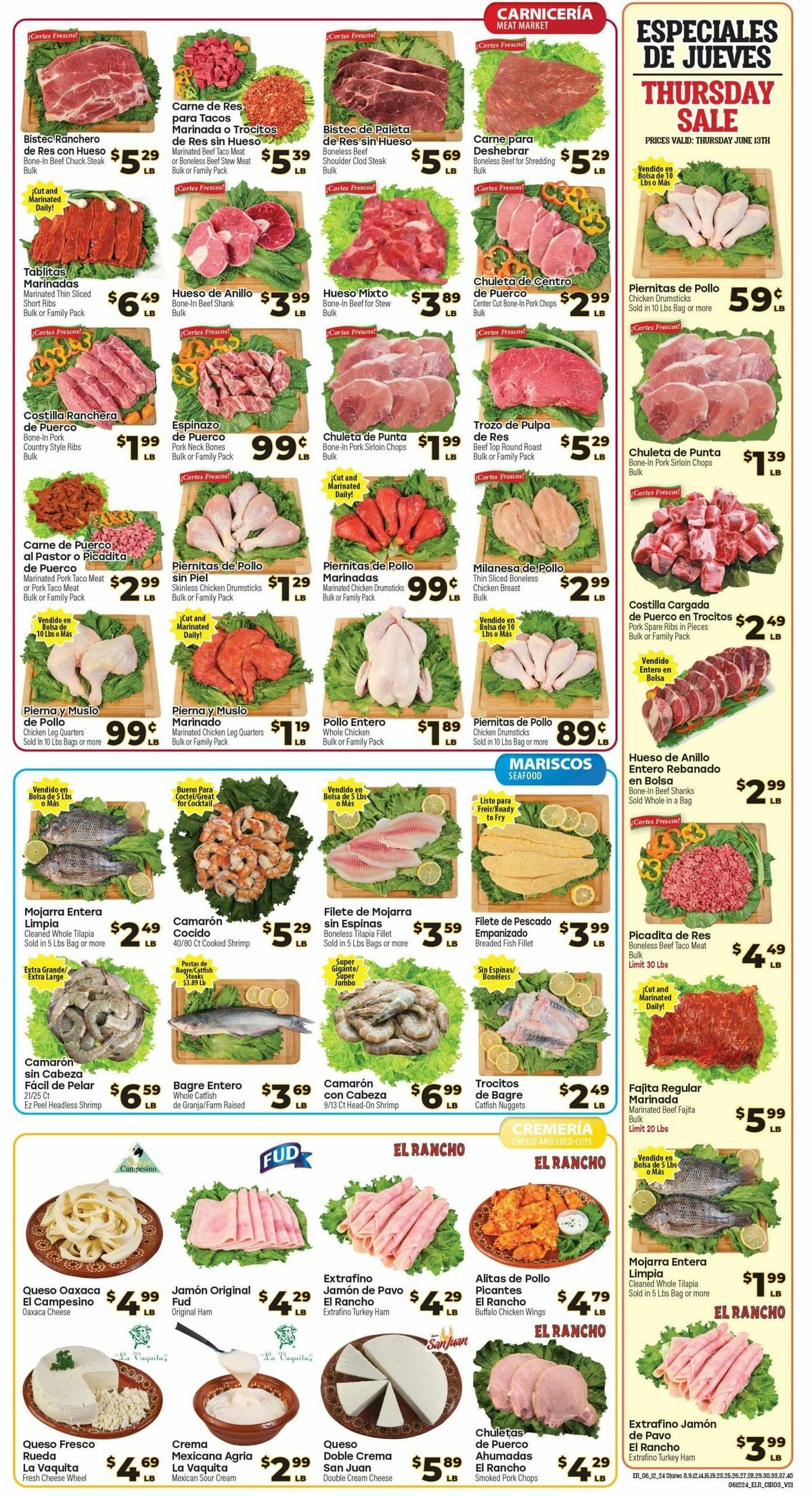 El Rancho Weekly Ad from June 12