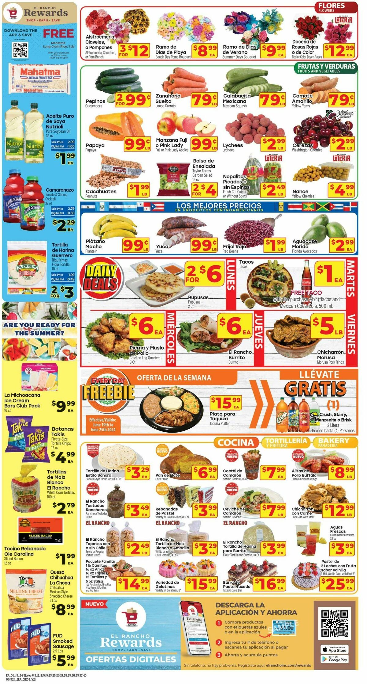 El Rancho Weekly Ad from June 19