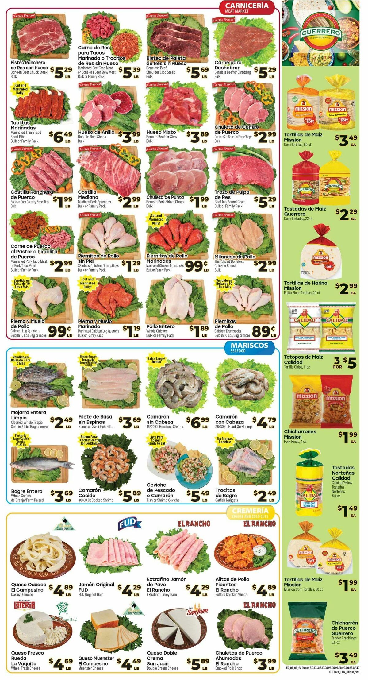 El Rancho Weekly Ad from July 3