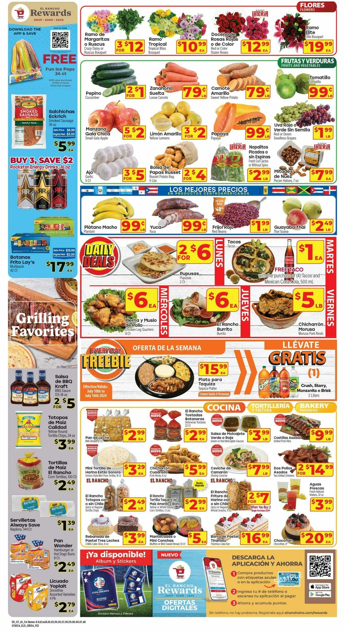 El Rancho Weekly Ad from July 10