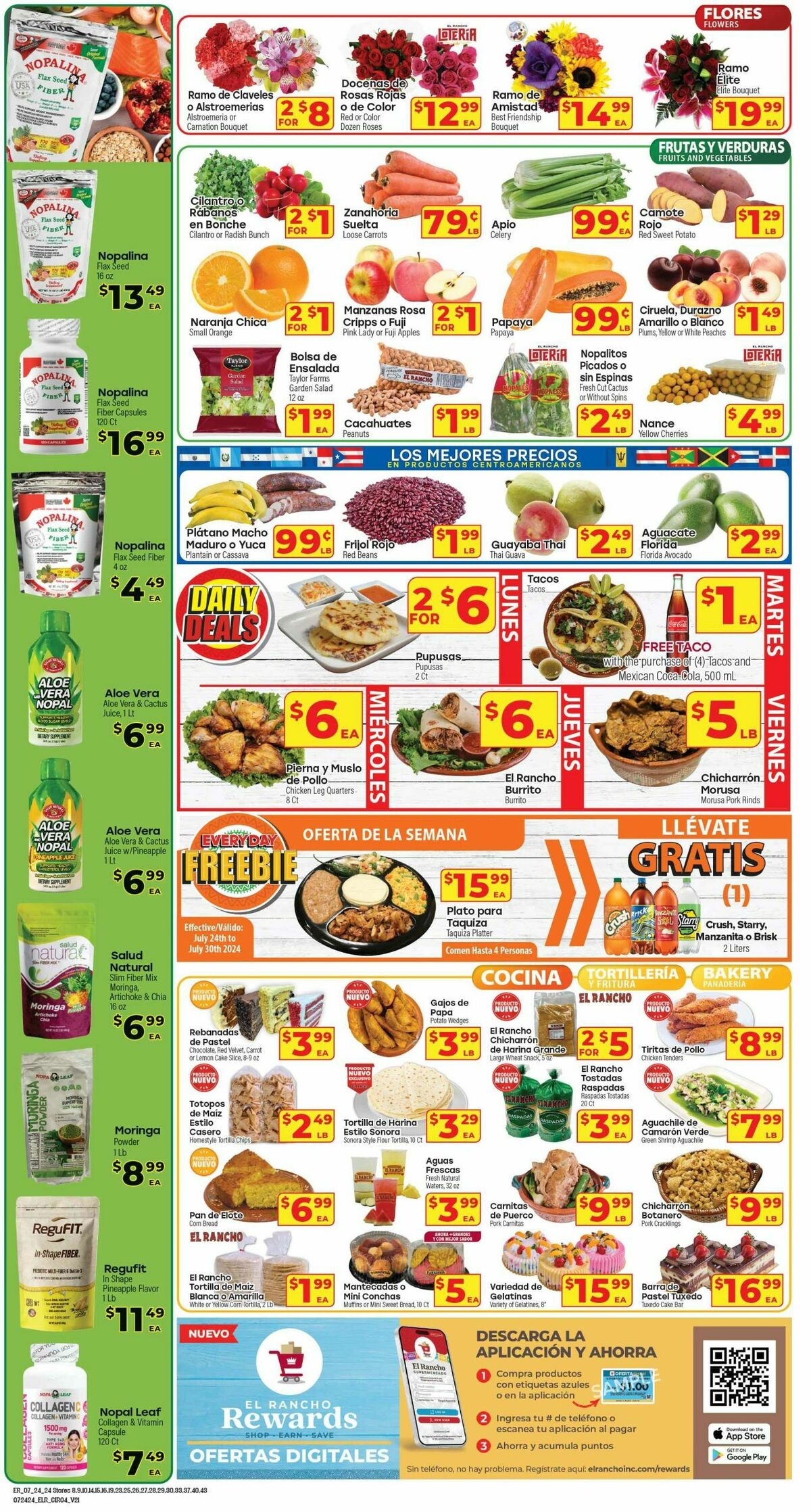 El Rancho Weekly Ad from July 24