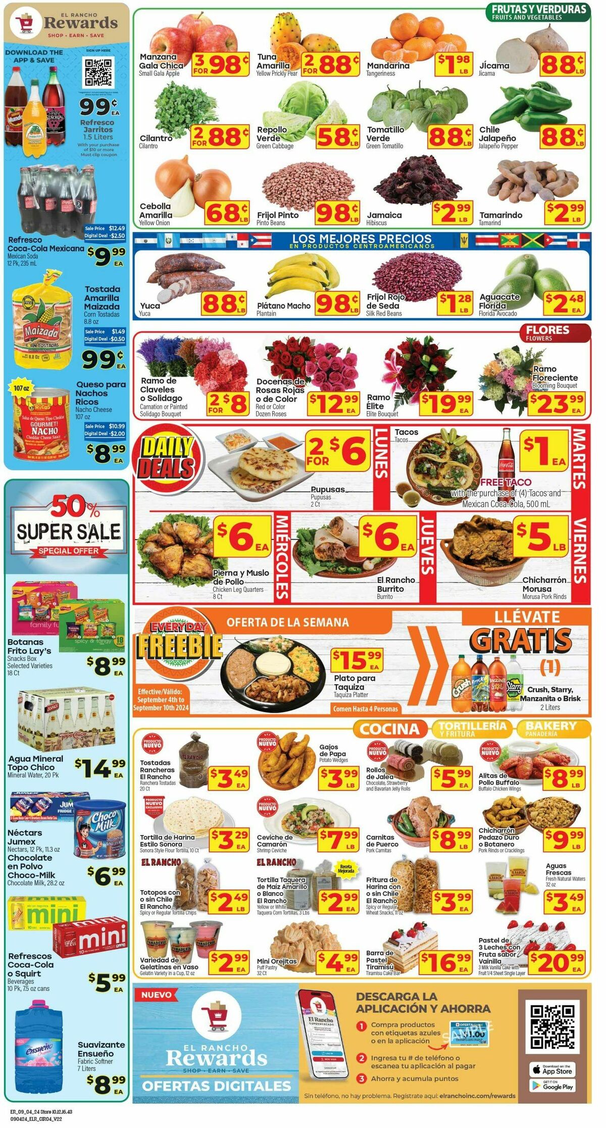 El Rancho Weekly Ad from September 4