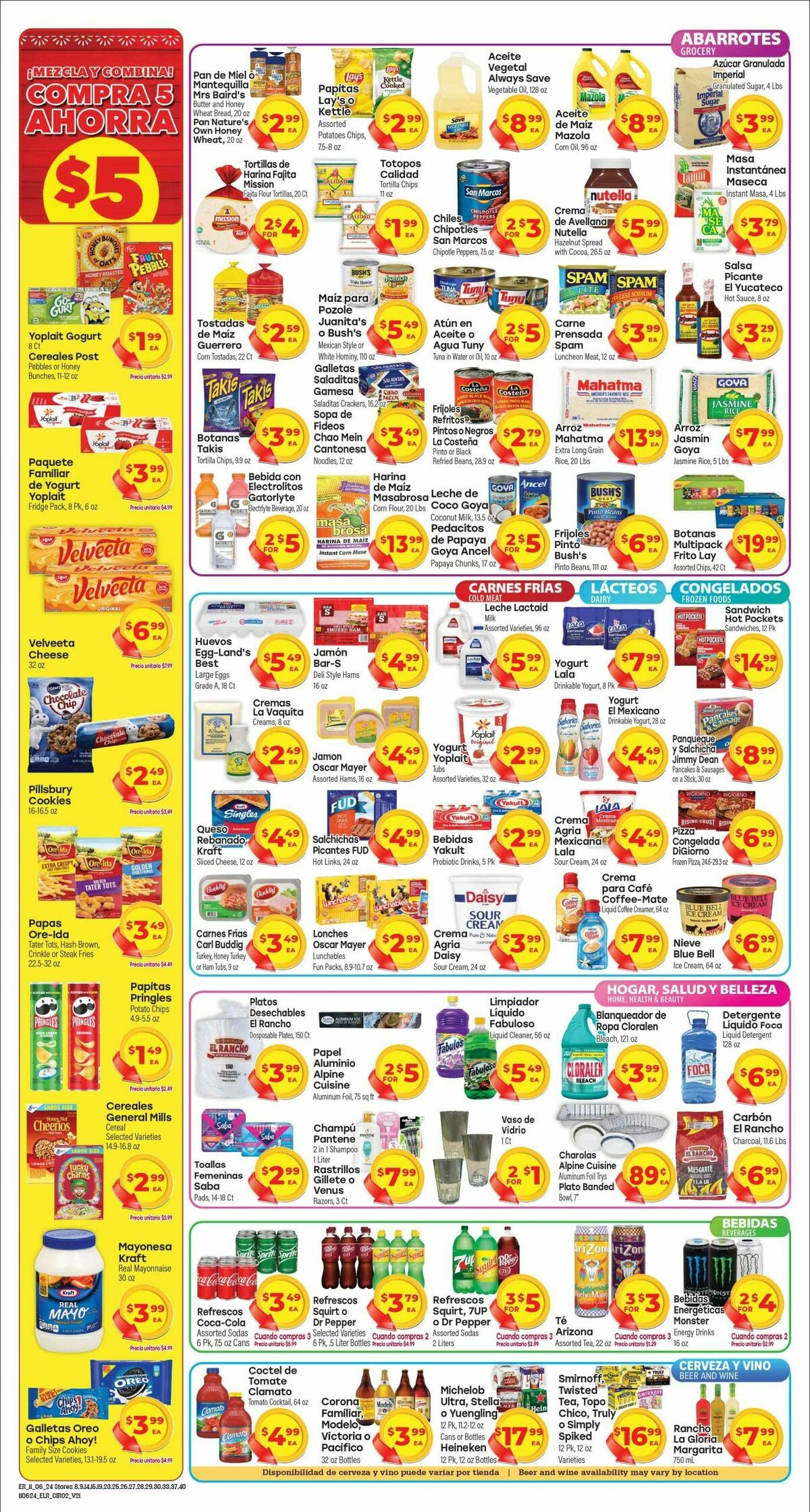 El Rancho Weekly Ad from November 6