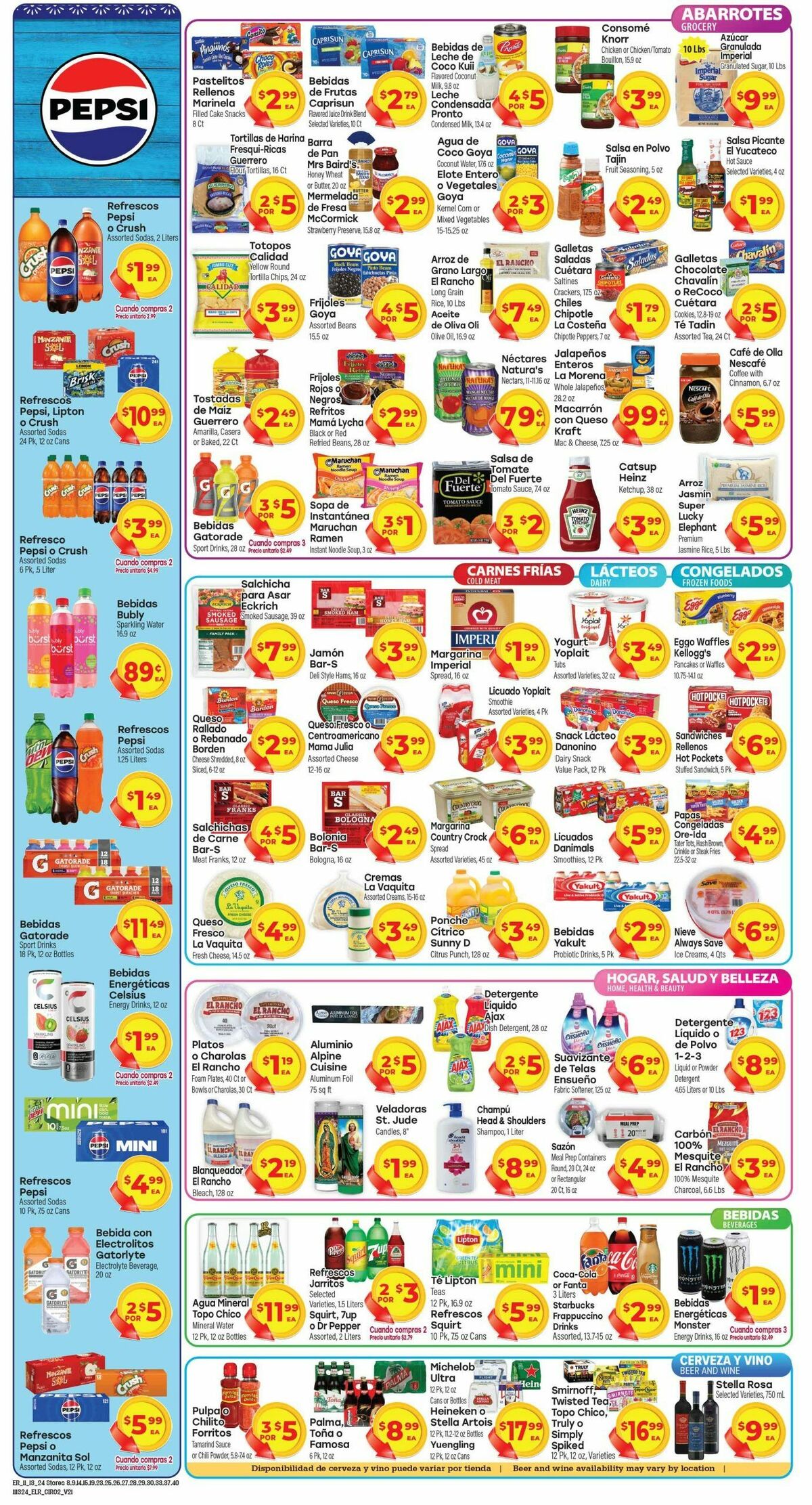 El Rancho Weekly Ad from November 13