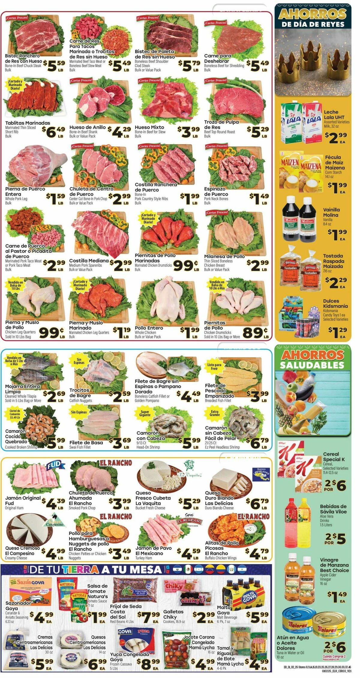 El Rancho Weekly Ad from January 2