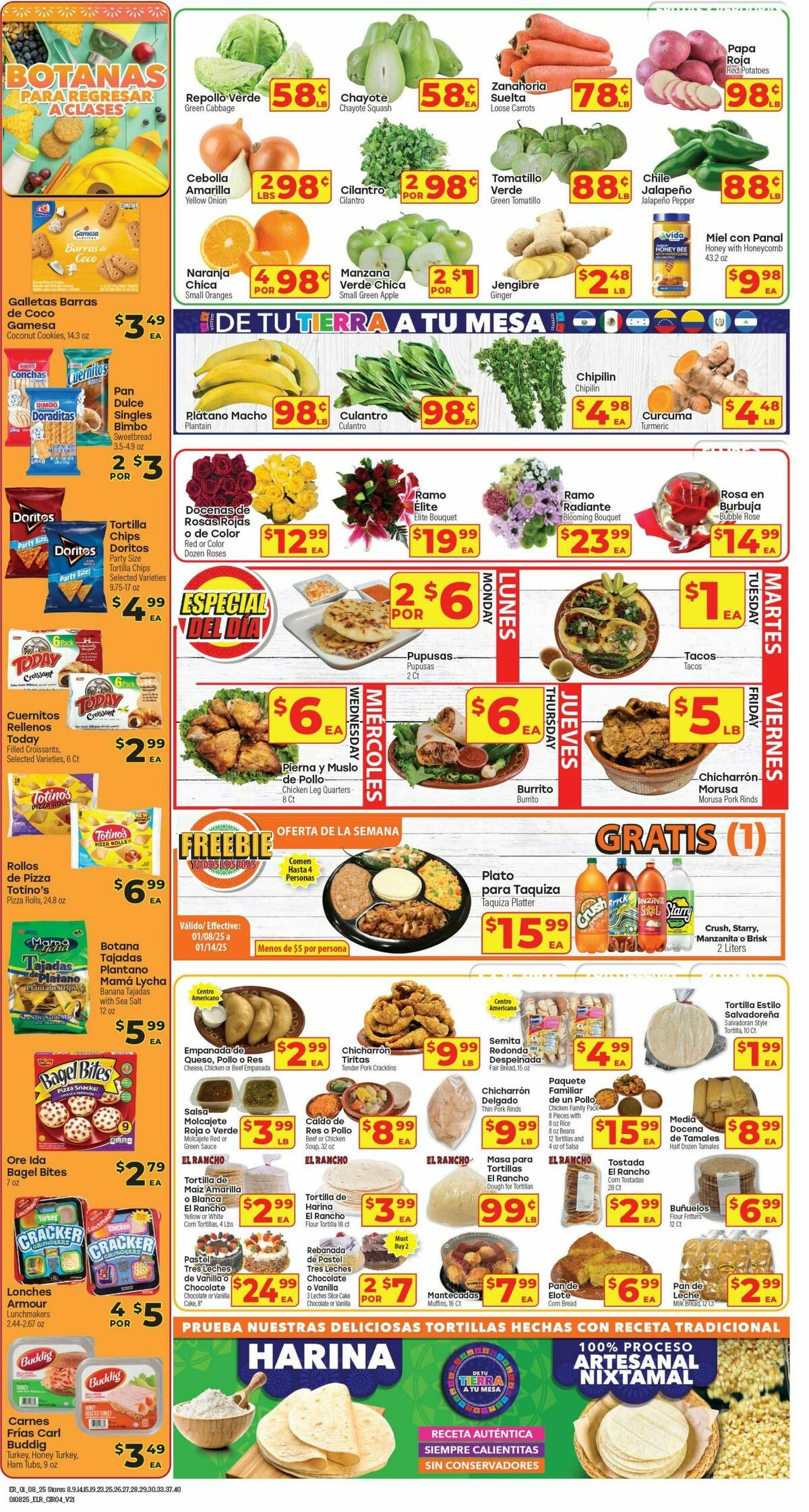 El Rancho Weekly Ad from January 8