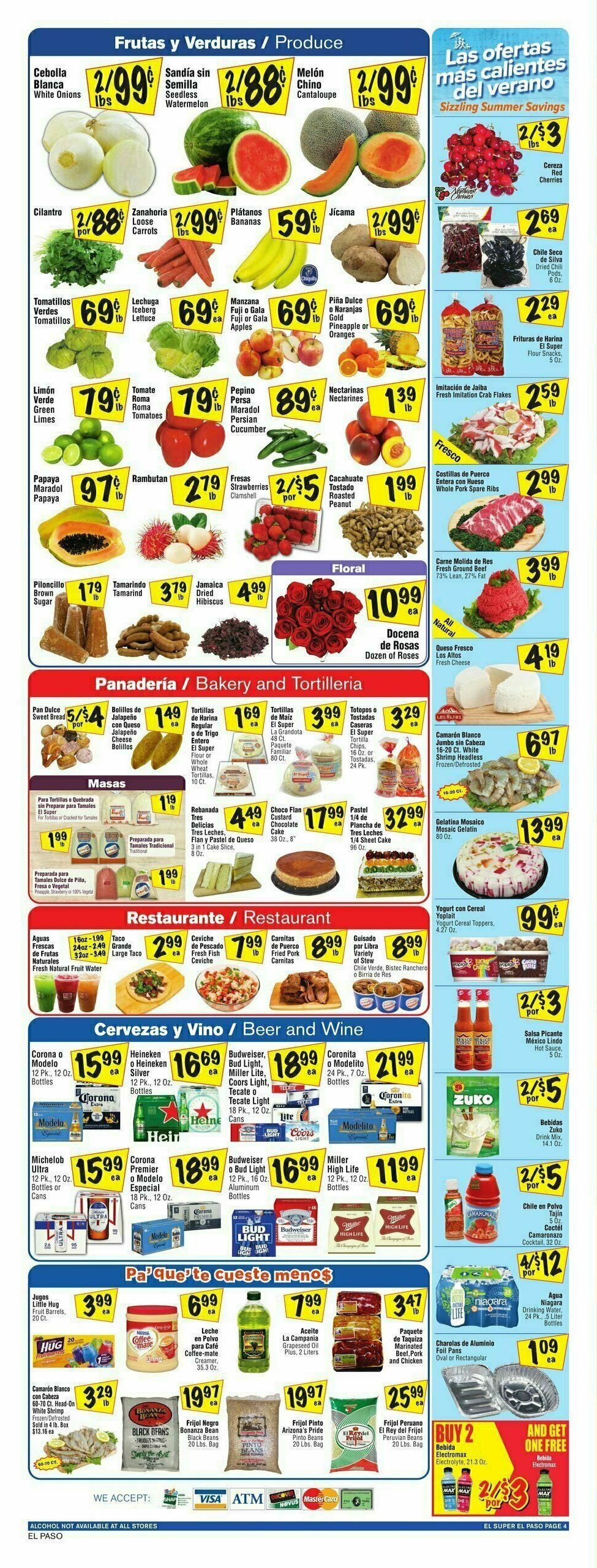 El Super Markets Weekly Ad from July 19