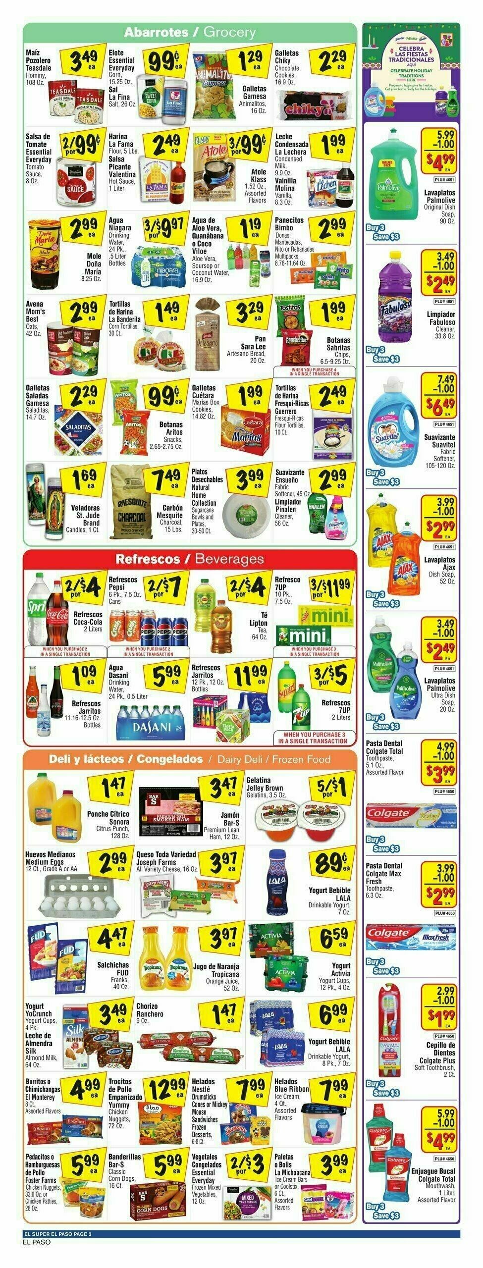 El Super Markets Weekly Ad from November 29