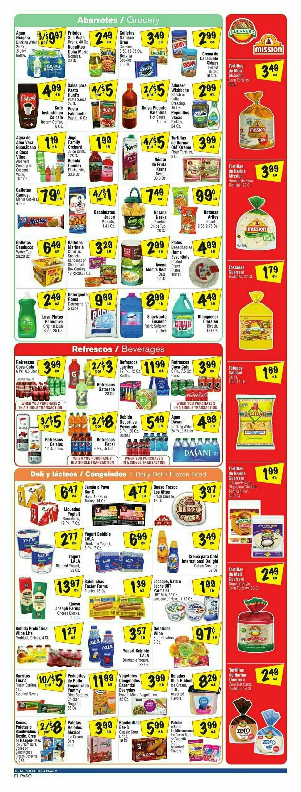 El Super Markets Weekly Ad from January 10