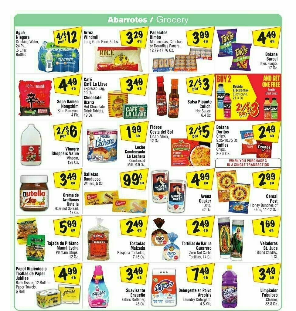 El Super Markets Weekly Ad from January 24