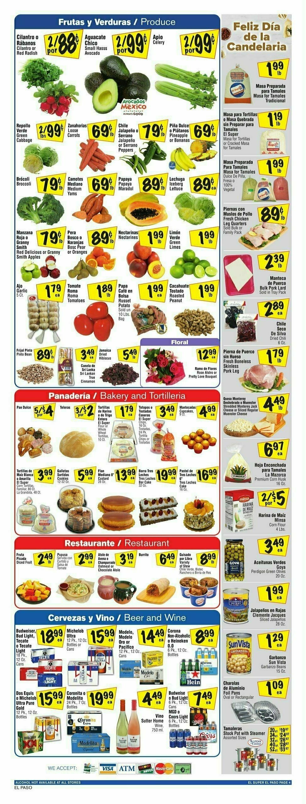 El Super Markets Weekly Ad from January 24