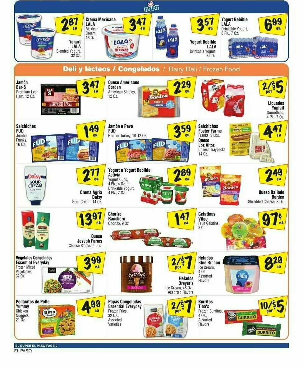 El Super Markets Weekly Ad from January 24