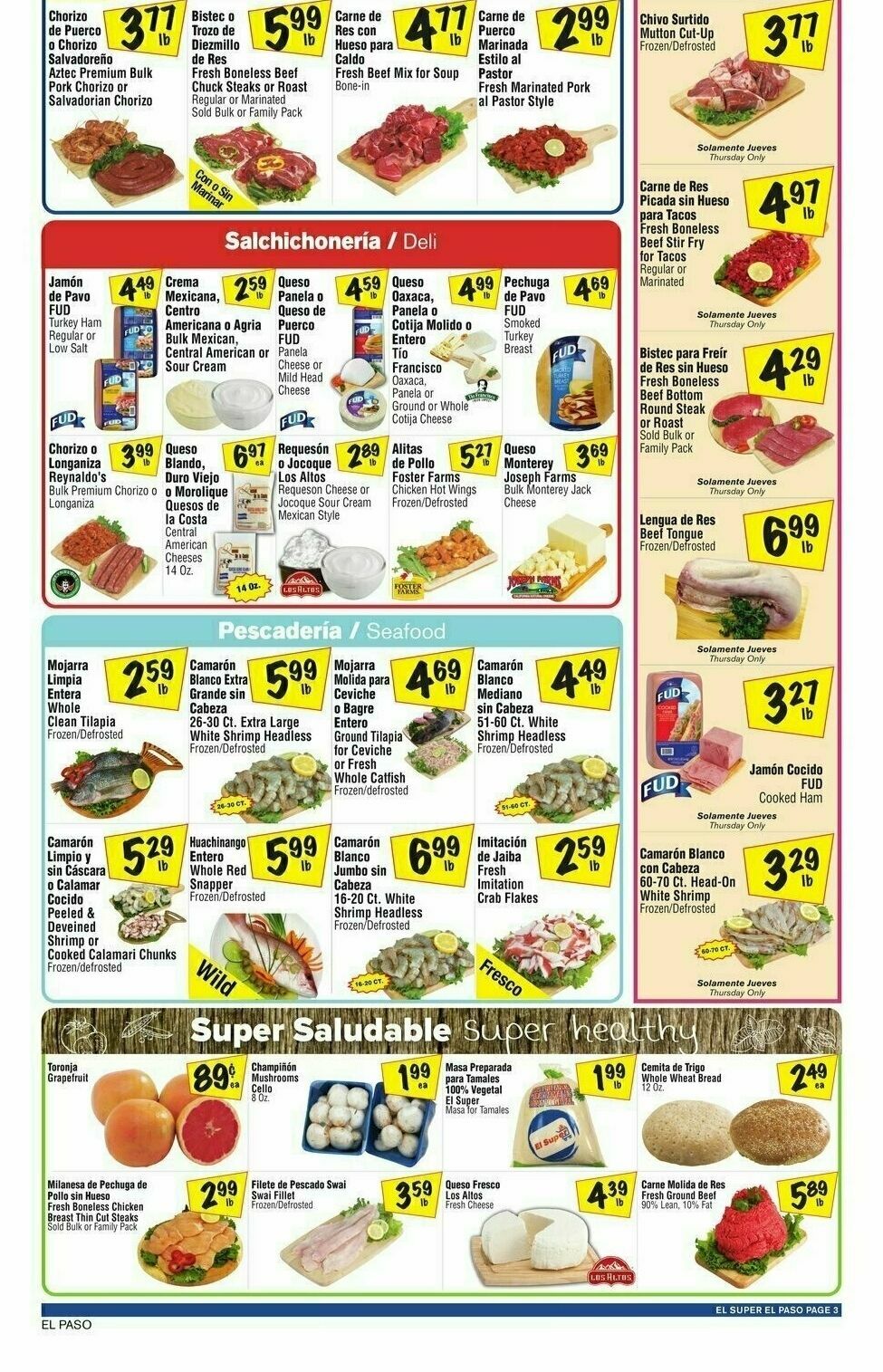 El Super Markets Weekly Ad from January 24