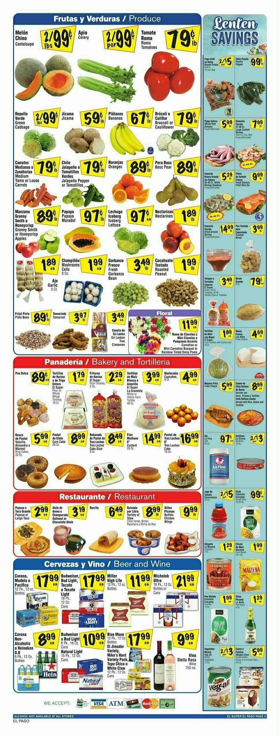 El Super Markets Weekly Ad from February 21