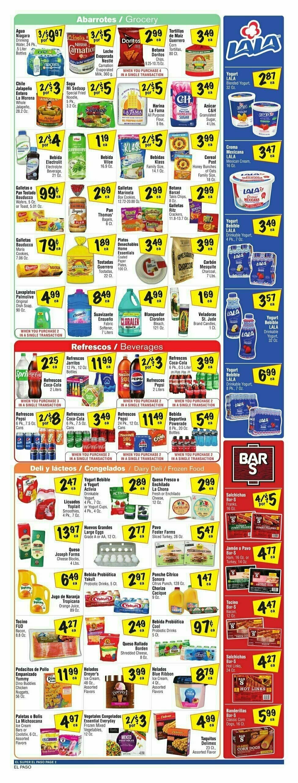 El Super Markets Weekly Ad from March 6