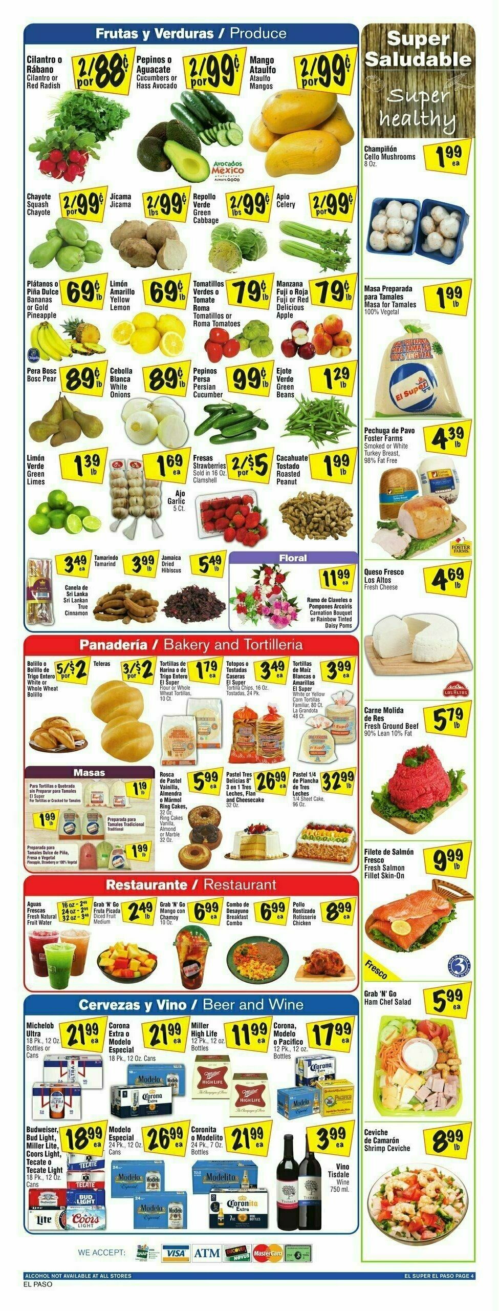 El Super Markets Weekly Ad from April 3