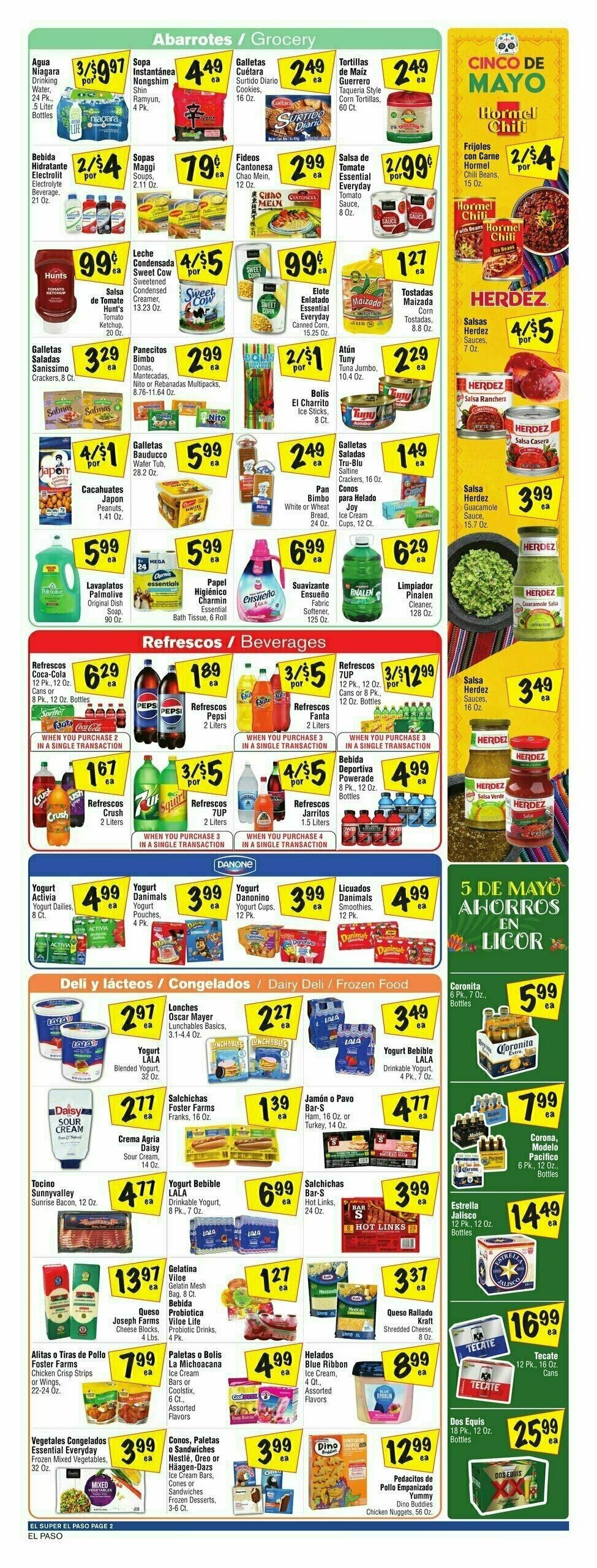 El Super Markets Weekly Ad from May 1