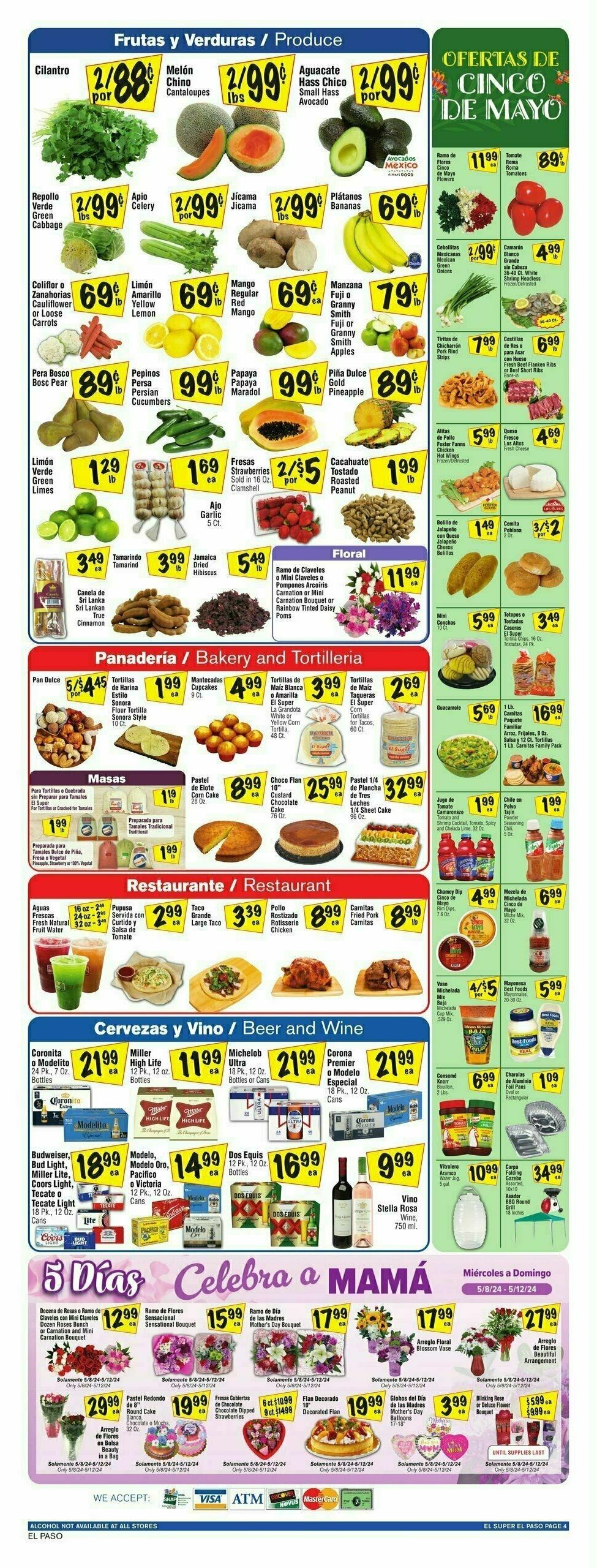 El Super Markets Weekly Ad from May 1