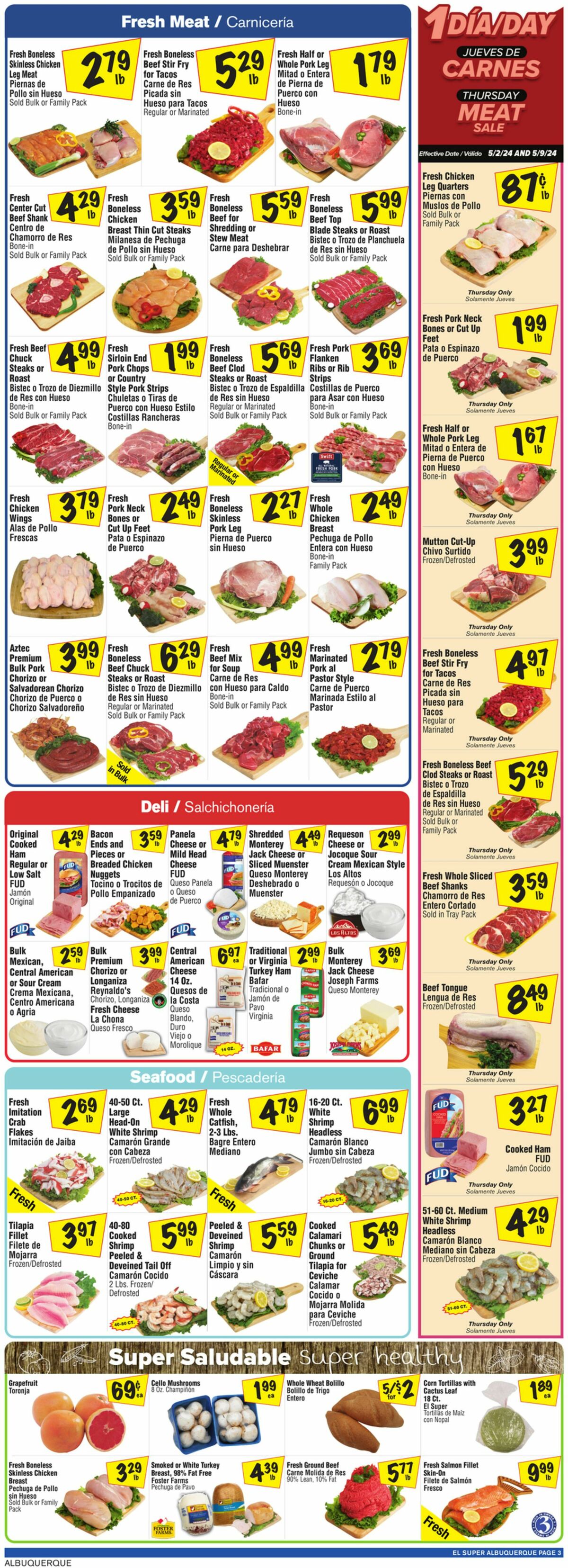 El Super Markets Weekly Ad from May 8