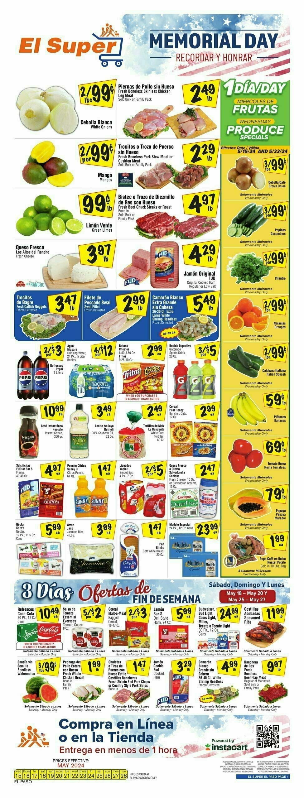 El Super Markets Weekly Ad from May 15