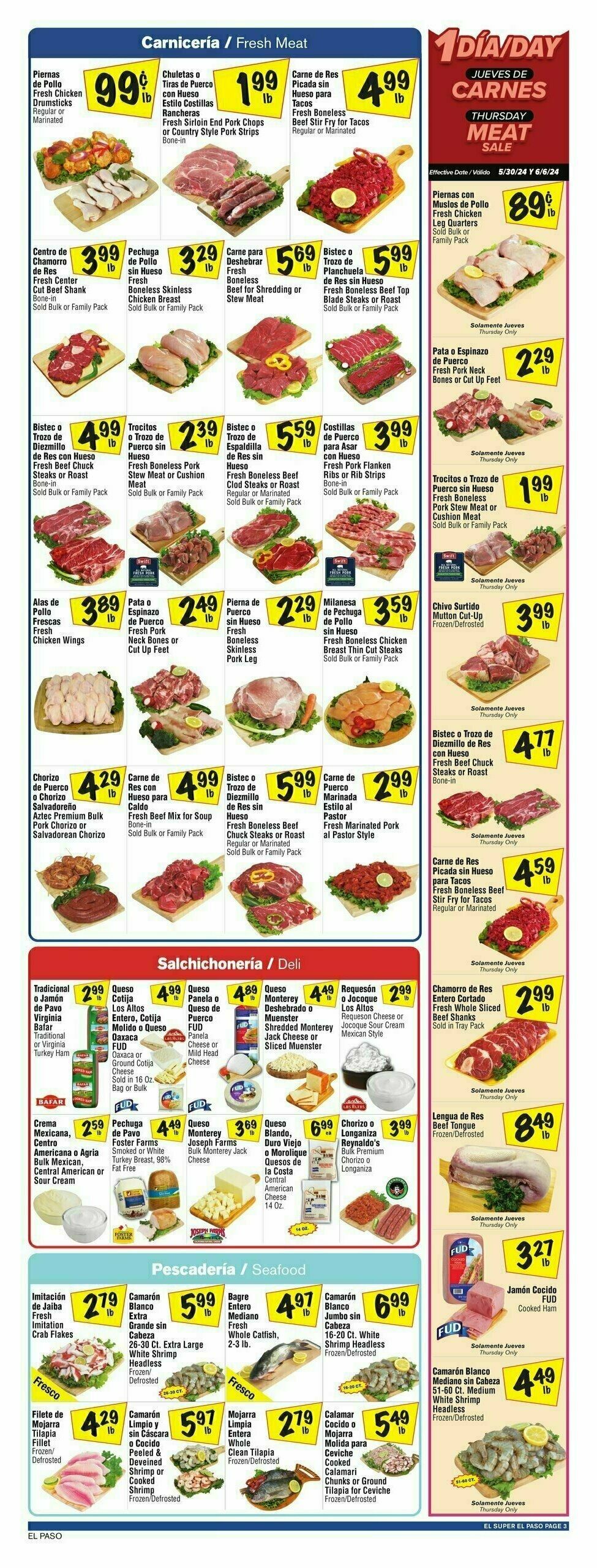 El Super Markets Weekly Ad from May 29