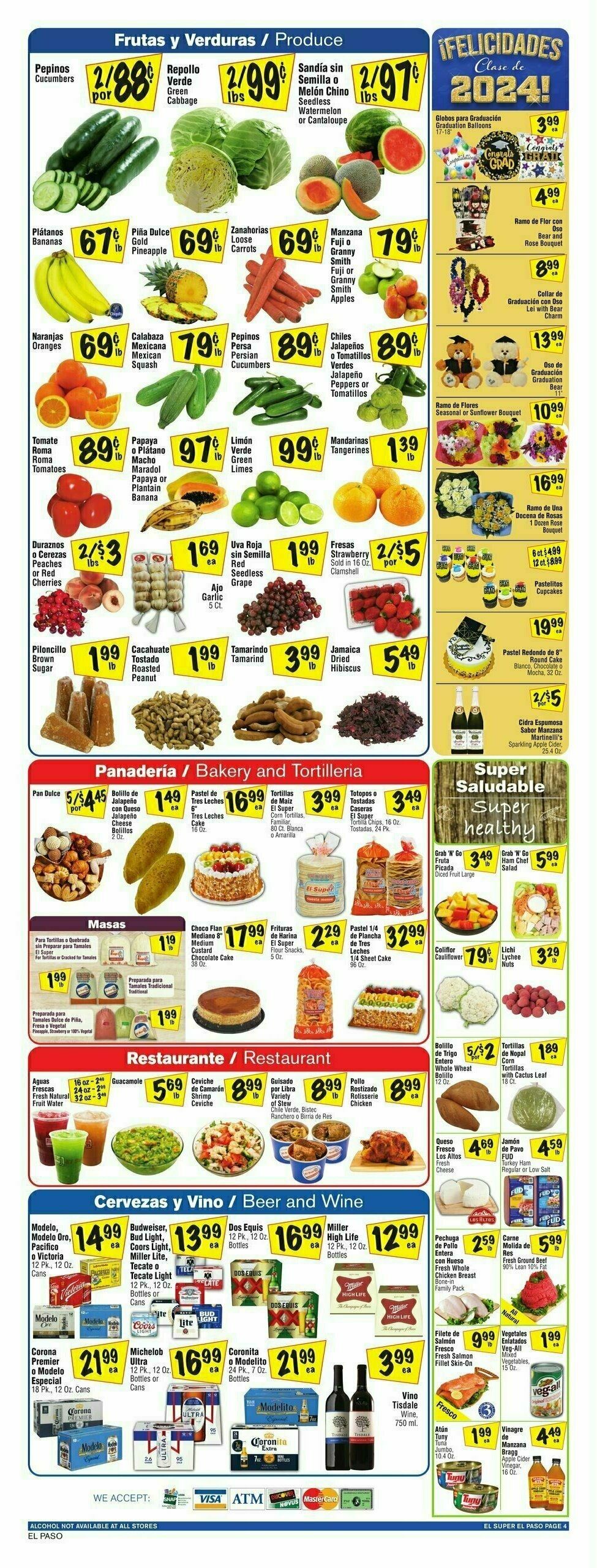 El Super Markets Weekly Ad from May 29