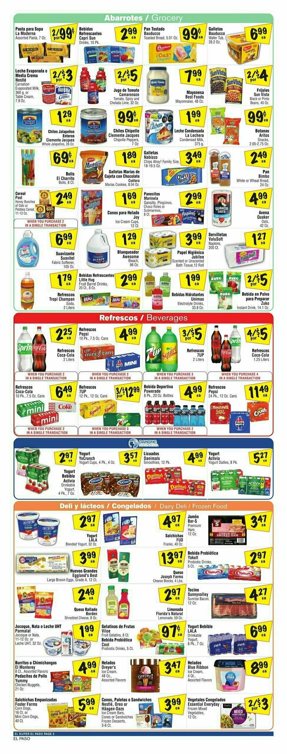 El Super Markets Weekly Ad from June 5