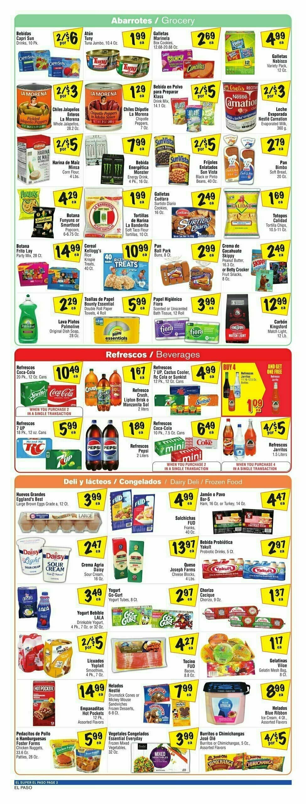 El Super Markets Weekly Ad from August 7