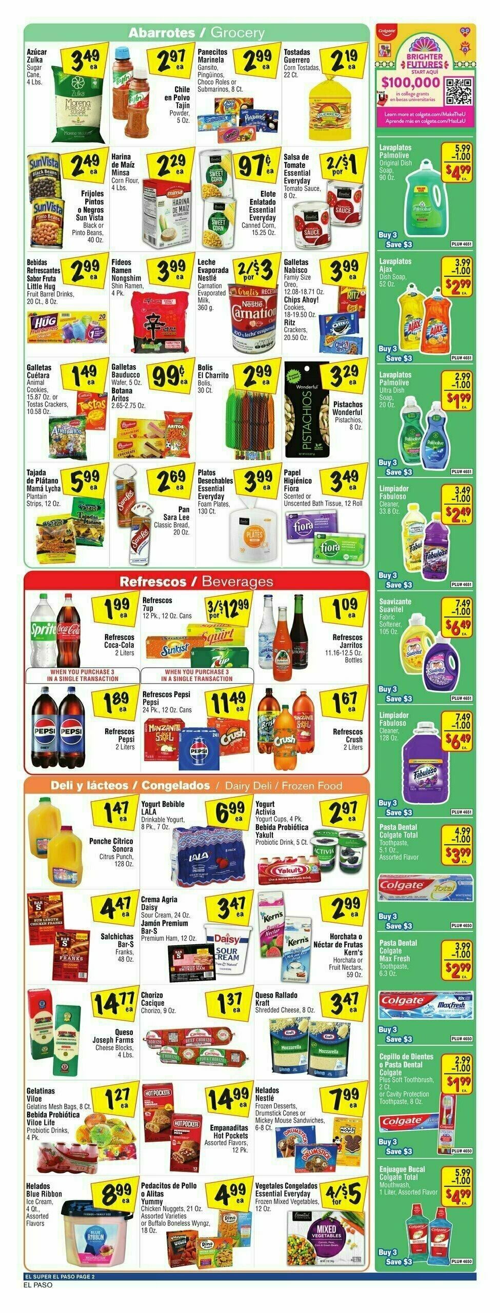 El Super Markets Weekly Ad from September 18