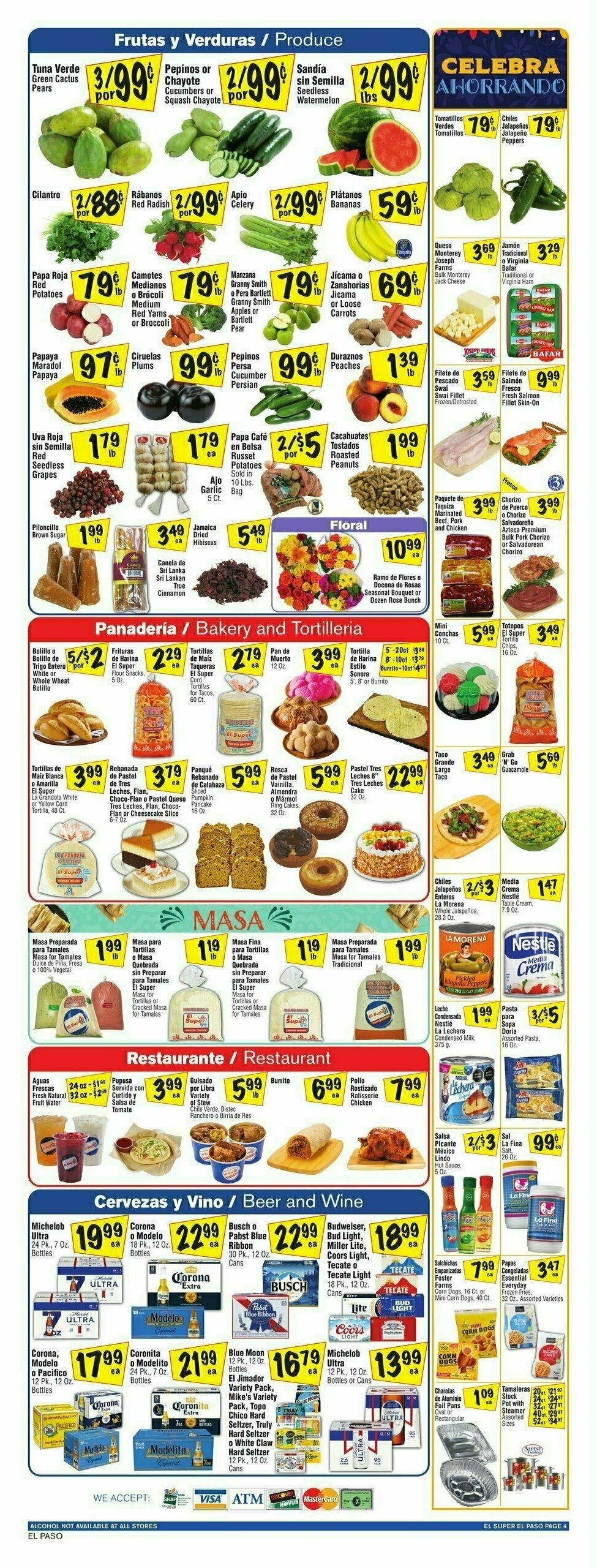 El Super Markets Weekly Ad from September 18