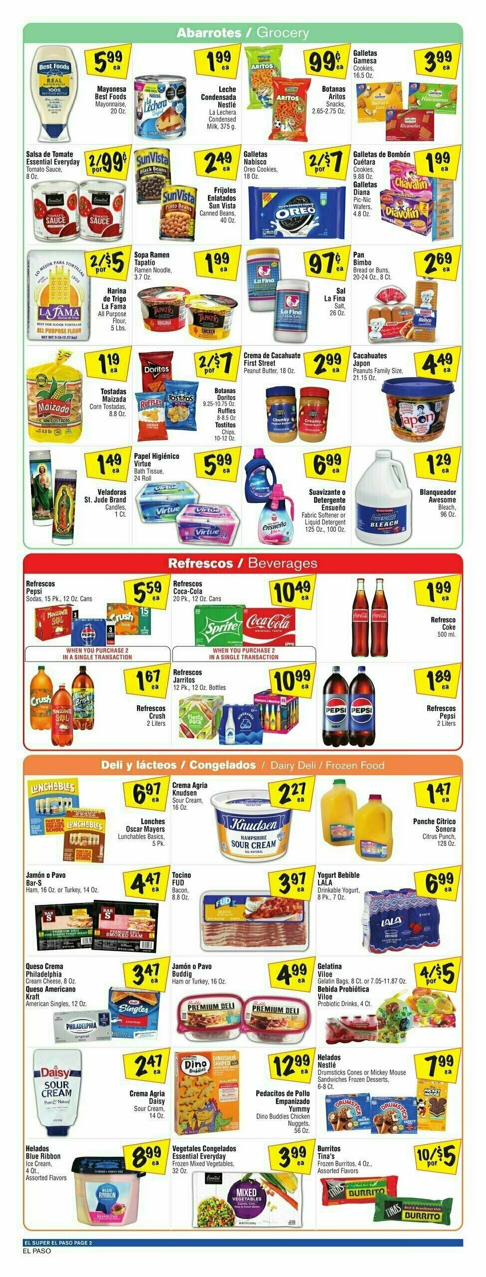 El Super Markets Weekly Ad from October 30