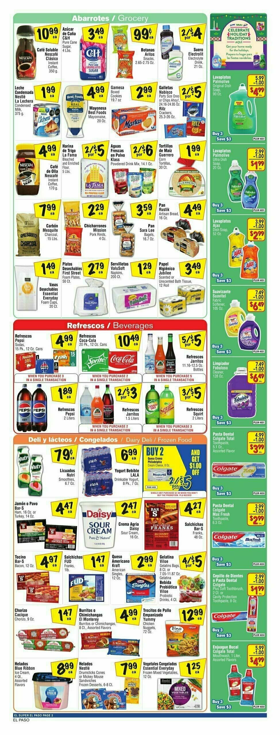 El Super Markets Weekly Ad from November 27