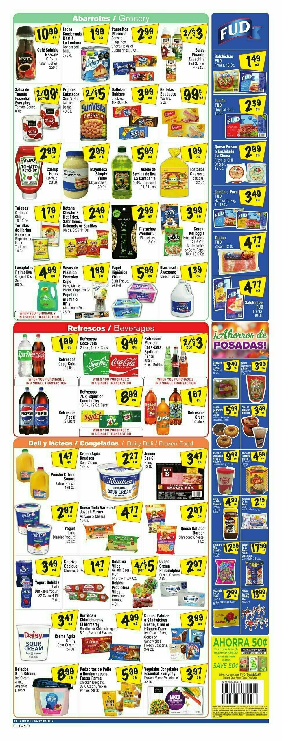 El Super Markets Weekly Ad from December 11