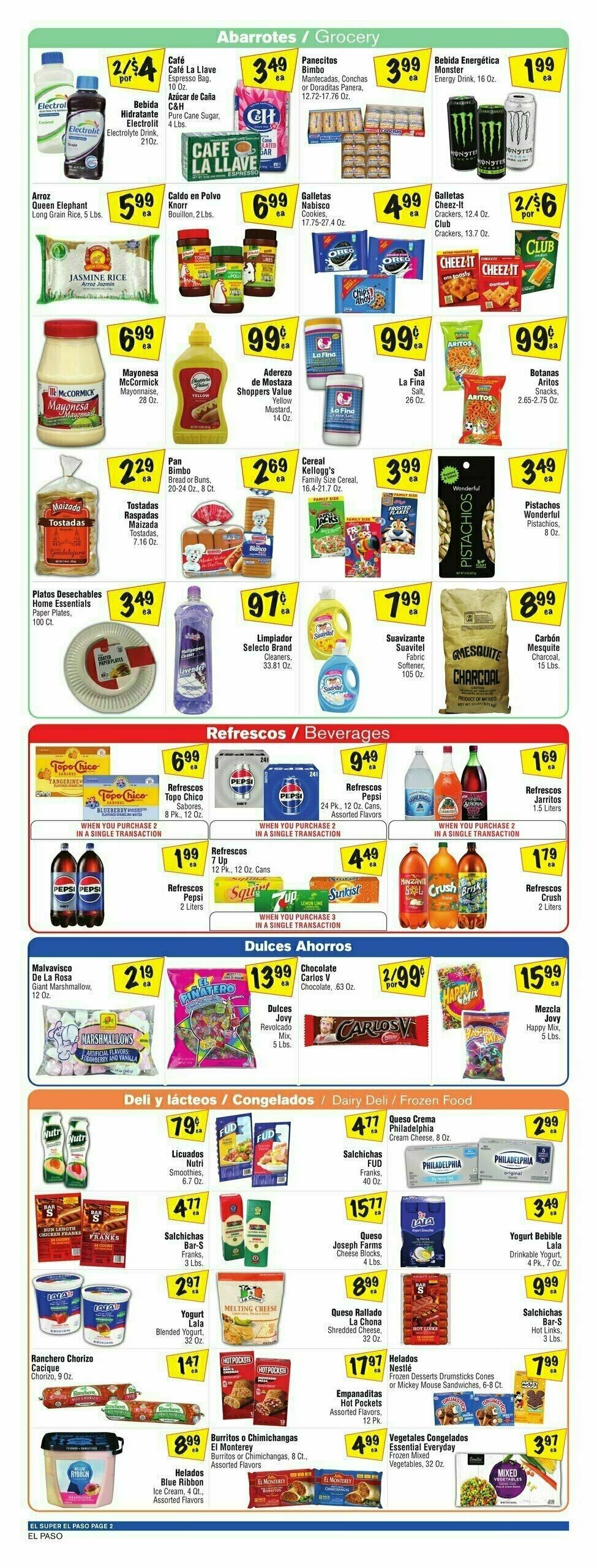 El Super Markets Weekly Ad from December 25