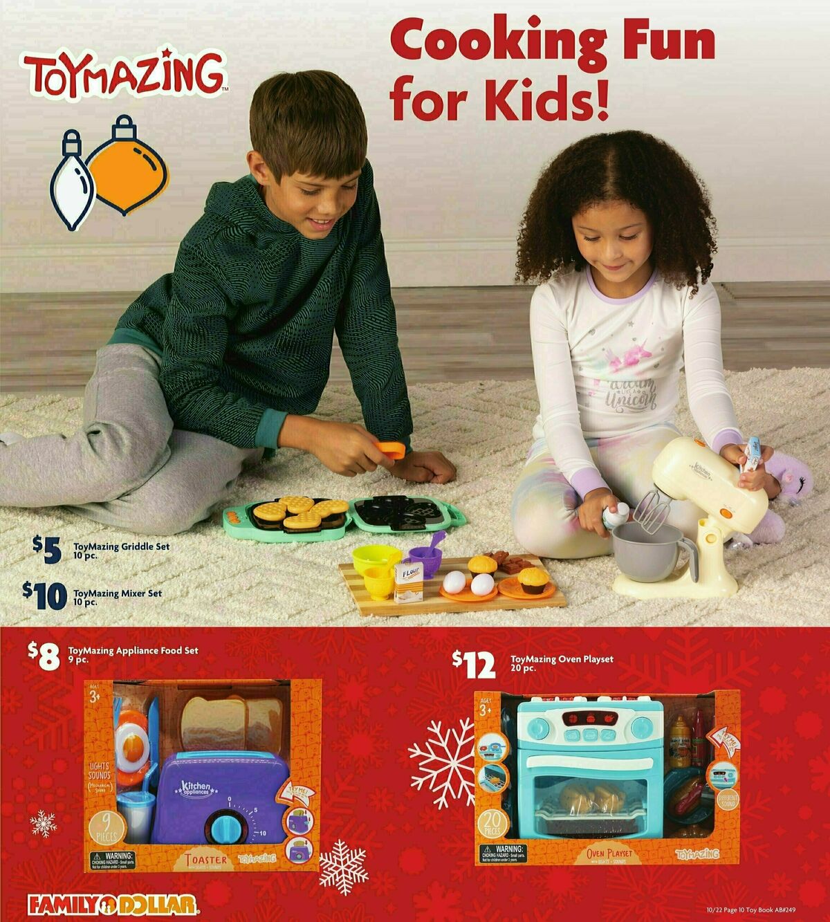 Family Dollar Holiday Toy Guide Weekly Ad from October 22