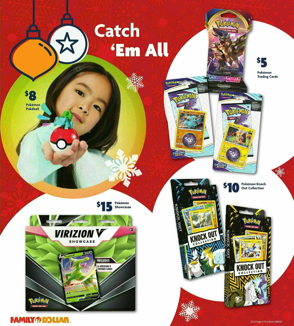 Family Dollar Holiday Toy Guide Weekly Ad from October 22