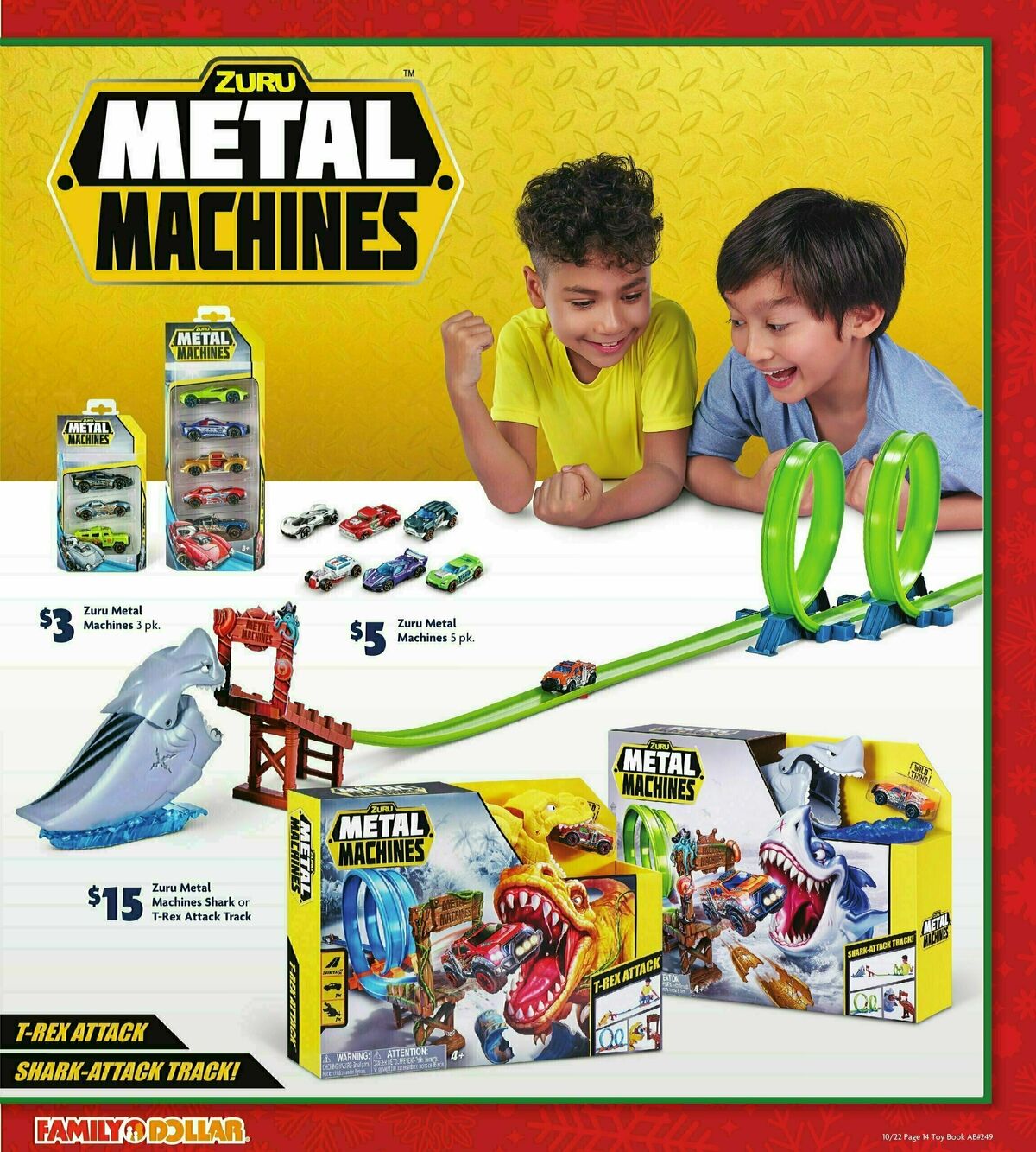 Family Dollar Holiday Toy Guide Weekly Ad from October 22