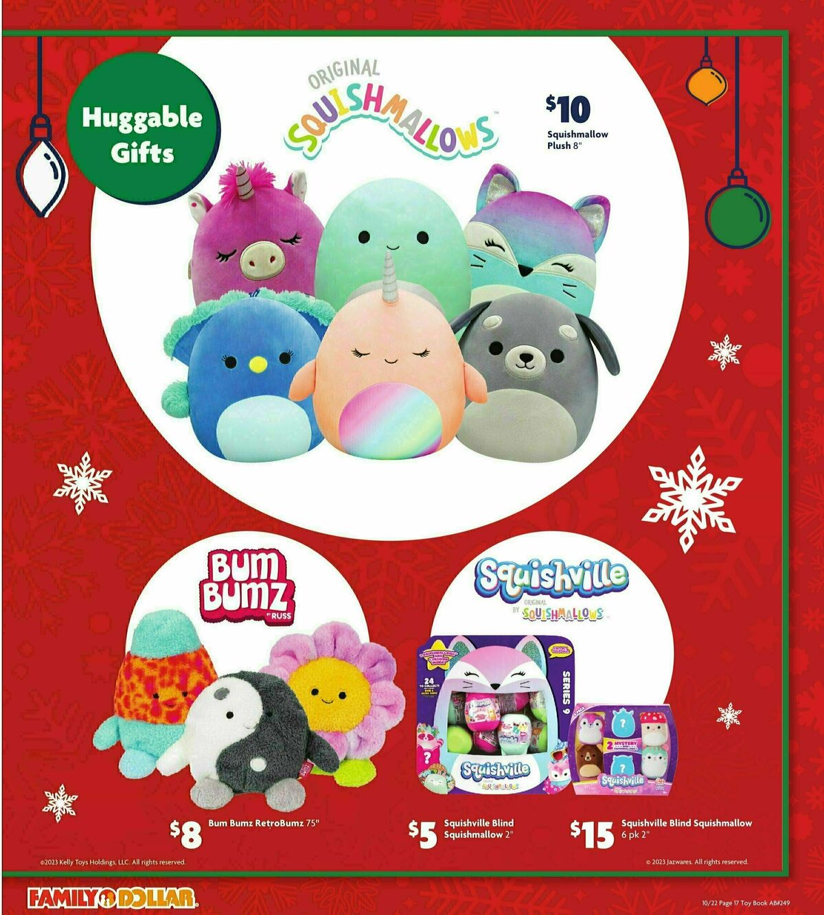 Family Dollar Holiday Toy Guide Weekly Ad from October 22