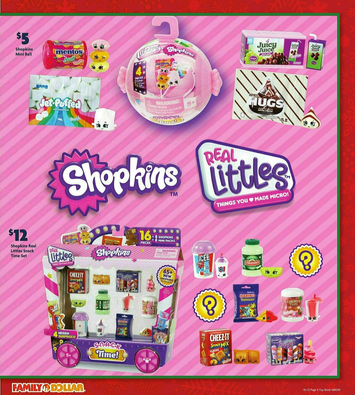 Family Dollar Holiday Toy Guide Weekly Ad from October 22