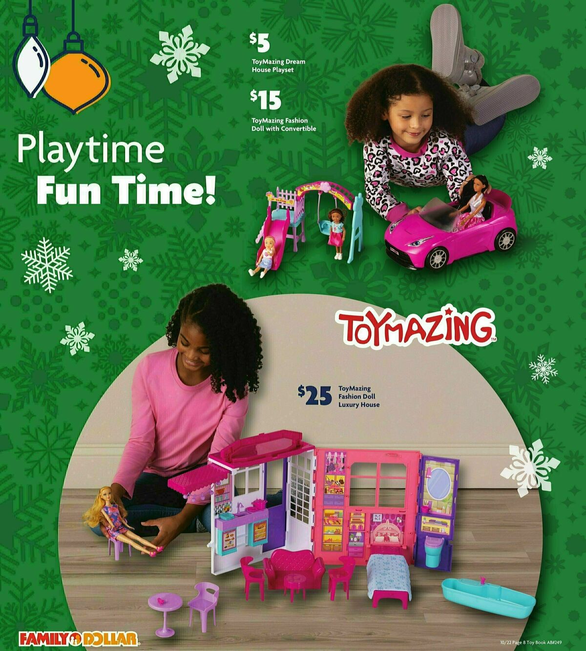 Family Dollar Holiday Toy Guide Weekly Ad from October 22