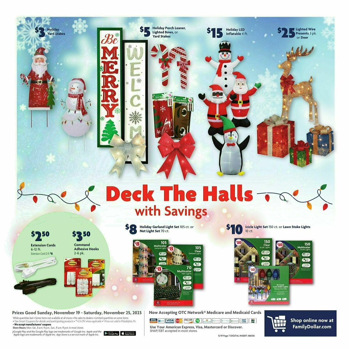 Family Dollar Weekly Ad from November 19