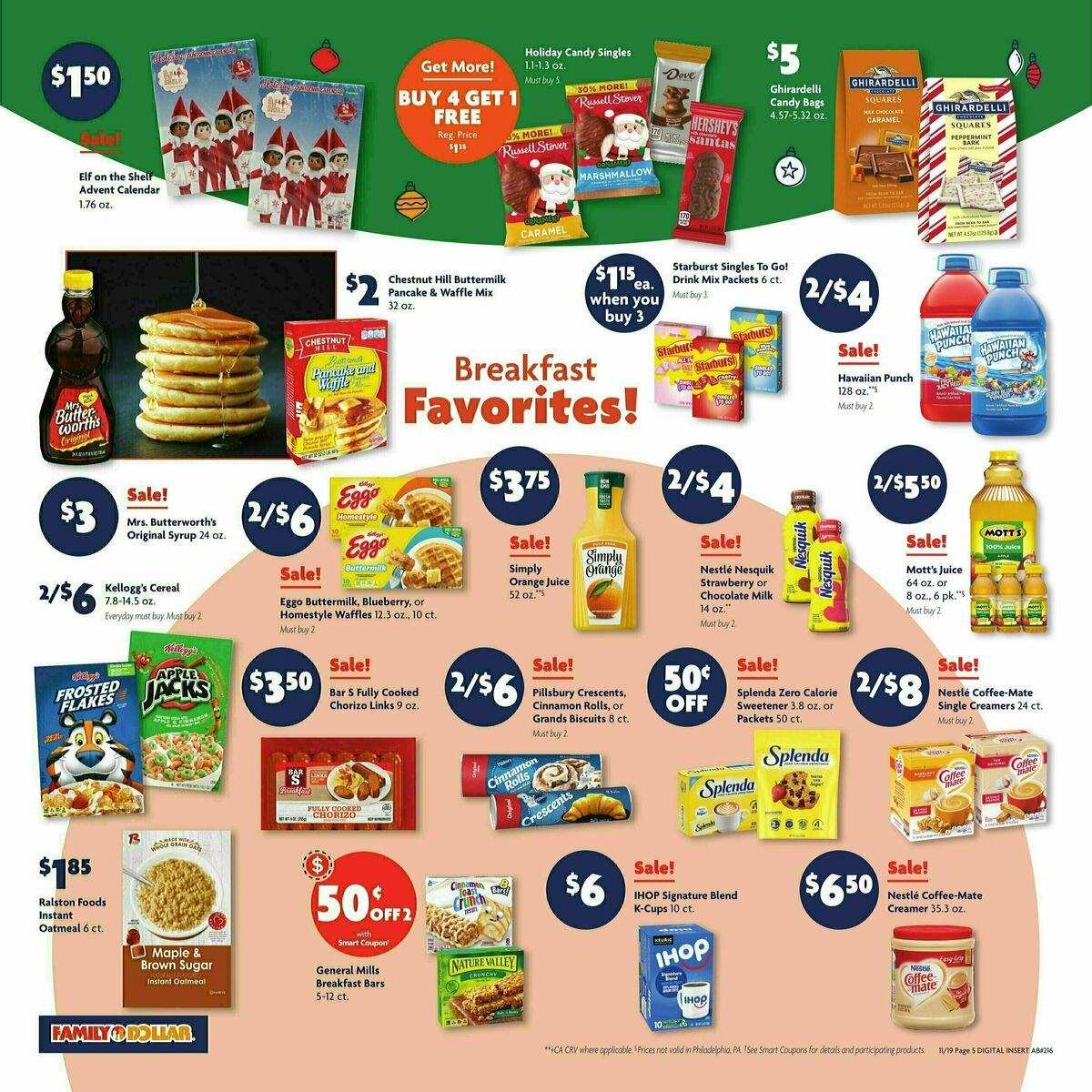 Family Dollar Weekly Ad from November 19