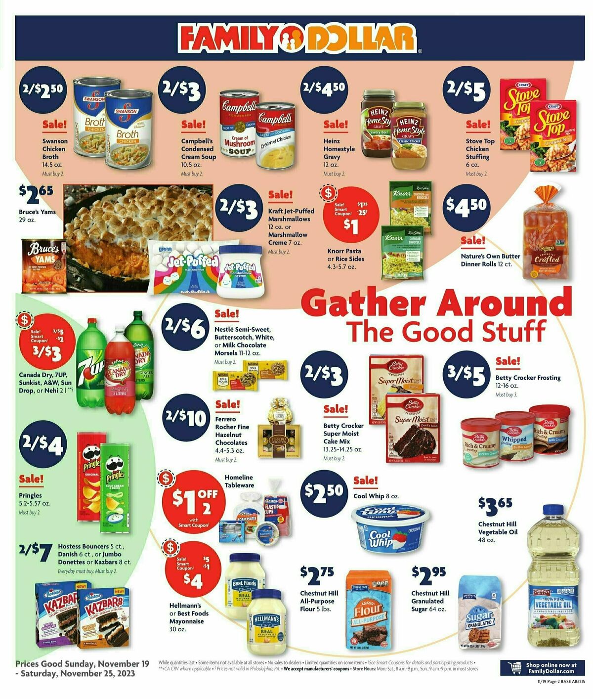 Family Dollar Weekly Ad from November 19